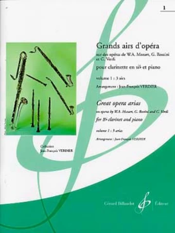 Grands Airs d’opéra. Volume 1 Visuel